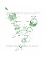 CylinderPistons per Kawasaki Vulcan 2000 2006