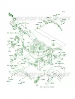 Frame Fittings per Kawasaki Vulcan 2000 2006