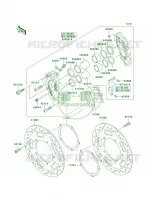 Front Brake per Kawasaki Vulcan 2000 2006