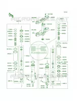 Front Fork per Kawasaki Vulcan 2000 2006