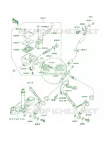 Front Master Cylinder per Kawasaki Vulcan 2000 2006