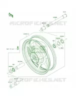 Front Wheel per Kawasaki Vulcan 2000 2006