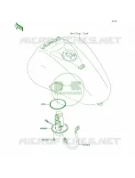Fuel Pump per Kawasaki Vulcan 2000 2006
