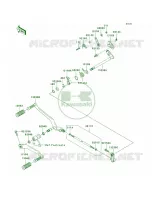 Gear Change Mechanism per Kawasaki Vulcan 2000 2006