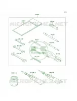 Owner's Tools per Kawasaki Vulcan 2000 2006