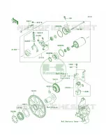 Starter Motor per Kawasaki Vulcan 2000 2006