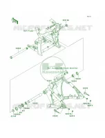 Swingarm per Kawasaki Vulcan 2000 2006