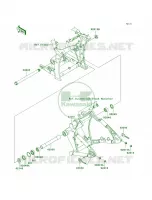 Swingarm per Kawasaki Vulcan 2000 2006