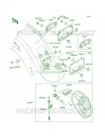 Taillights per Kawasaki Vulcan 2000 2006