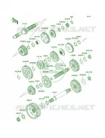 Transmission per Kawasaki Vulcan 2000 2006
