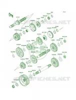 Transmission per Kawasaki Vulcan 2000 2006