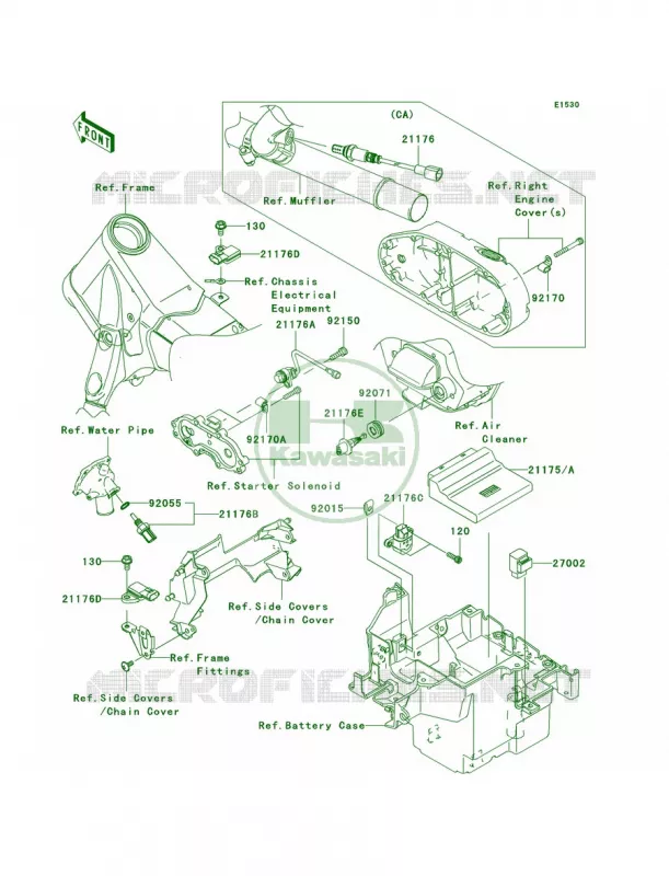 Fuel Injection Kawasaki MOTOS 2000 2006 Vulcan 2000  VN2000A6F