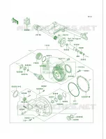 Drive ShaftFinal Gear per Kawasaki Vulcan 750 2006