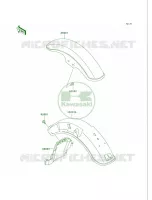 Fenders per Kawasaki Vulcan 750 2006