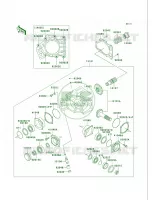 Front Bevel Gear per Kawasaki Vulcan 750 2006