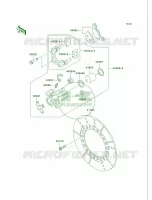 Front Brake per Kawasaki Vulcan 750 2006