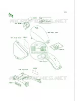 Labels per Kawasaki Vulcan 750 2006