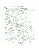 Oil PumpOil Filter per Kawasaki Vulcan 750 2006