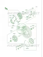Rear WheelChain per Kawasaki Vulcan 750 2006