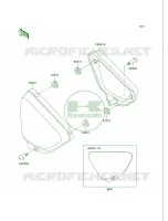 Side Covers per Kawasaki Vulcan 750 2006