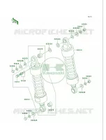 SuspensionShock Absorber per Kawasaki Vulcan 750 2006
