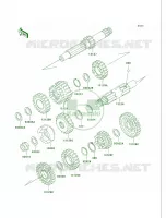 Transmission per Kawasaki Vulcan 750 2006