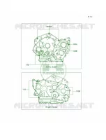 Crankcase Bolt Pattern per Kawasaki Vulcan 800 Drifter 2006