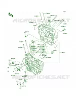 Crankcase per Kawasaki Vulcan 800 Drifter 2006
