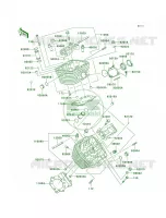 Cylinder Head per Kawasaki Vulcan 800 Drifter 2006