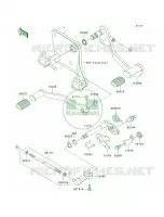 Gear Change Mechanism per Kawasaki Vulcan 800 Drifter 2006