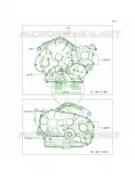 Crankcase Bolt Pattern per Kawasaki Vulcan 900 Classic 2006