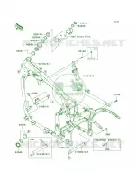 Frame per Kawasaki Vulcan 900 Classic 2006
