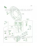 Front Brake per Kawasaki Vulcan 900 Classic 2006