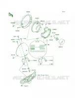 HeadlightsB6F B8F per Kawasaki Vulcan 900 Classic 2006
