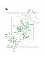 Meters per Kawasaki Vulcan 900 Classic 2006
