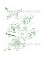 Rear WheelChain per Kawasaki Vulcan 900 Classic 2006