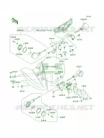 Turn SignalsJKAVN2B1 7A016370  per Kawasaki Vulcan 900 Classic 2006