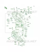 Crankcase per Kawasaki KDX200 2005