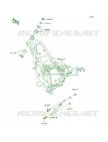 Frame per Kawasaki KDX200 2005