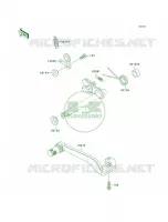 Gear Change Mechanism per Kawasaki KDX200 2005