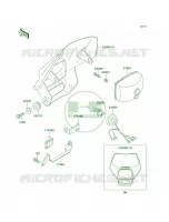 Headlights per Kawasaki KDX200 2005