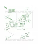Rear Hub per Kawasaki KDX200 2005