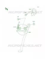 Stands per Kawasaki KDX200 2005
