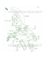 Fenders per Kawasaki Vulcan 1600 Mean Streak 2005