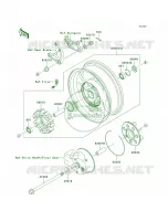 Rear WheelChain per Kawasaki Vulcan 1600 Mean Streak 2005