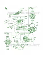Cylinder Head per Kawasaki Vulcan 2000 2005