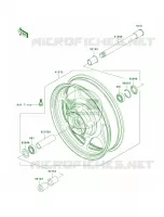 Front Wheel per Kawasaki Vulcan 2000 2005