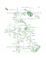Fuel Evaporative SystemCA per Kawasaki Vulcan 2000 2005