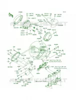 Headlights per Kawasaki Vulcan 2000 2005