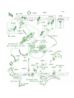 Ignition SwitchLocksReflectors per Kawasaki Vulcan 2000 2005